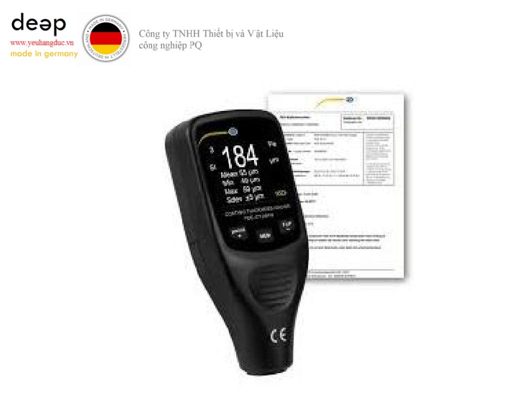 Máy đo độ dày lớp phủ PCE CT 26FN-ICA (0~1250 μm, ± 3%+2 m) DEEP52 https://yeuhangduc.vn/