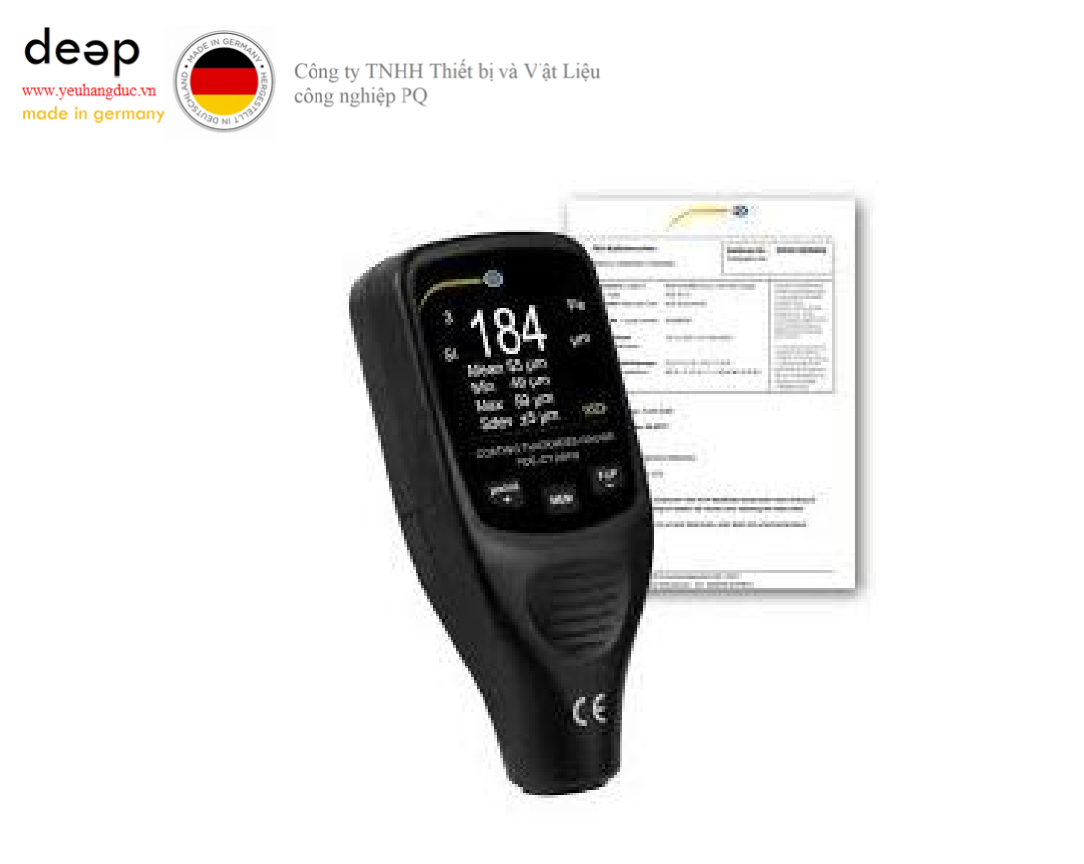 Máy đo độ dày lớp phủ PCE CT 26FN-ICA (0~1250 μm, ± 3%+2 m) DEEP52 https://yeuhangduc.vn/