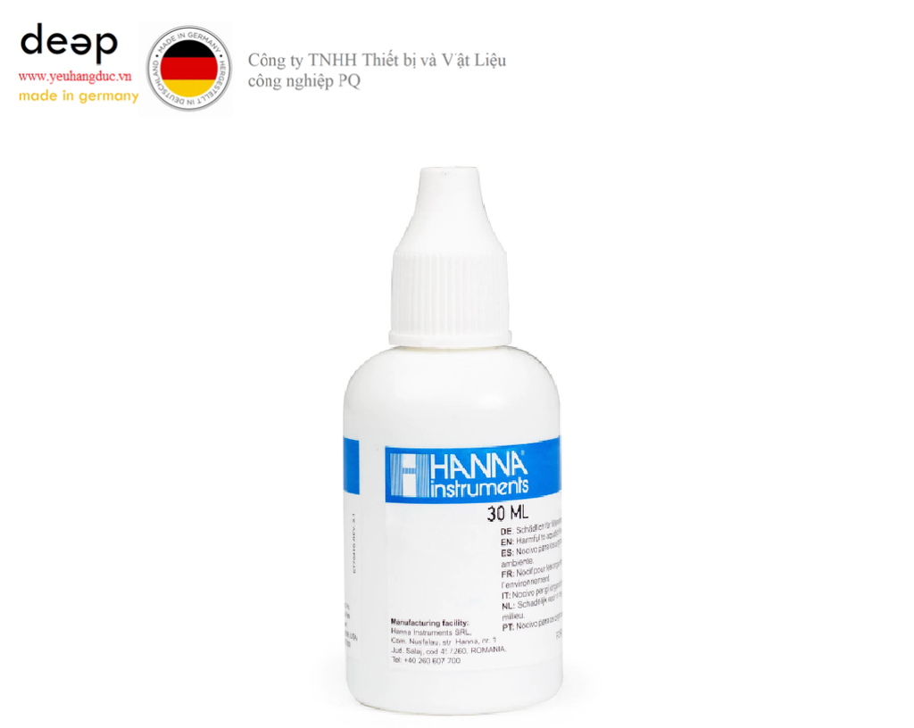Thuốc thử Kali Hanna HI93750-03 (300 lần) DEEP52 https://yeuhangduc.vn/