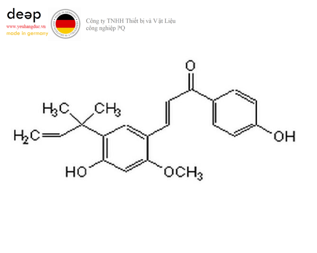 Hóa chất Licochalcone-A, Synthetic Merck 435800-50MG (C₂₁H₂₂O₄, ống nhựa 50 mg) DEEP52 https://yeuhangduc.vn/