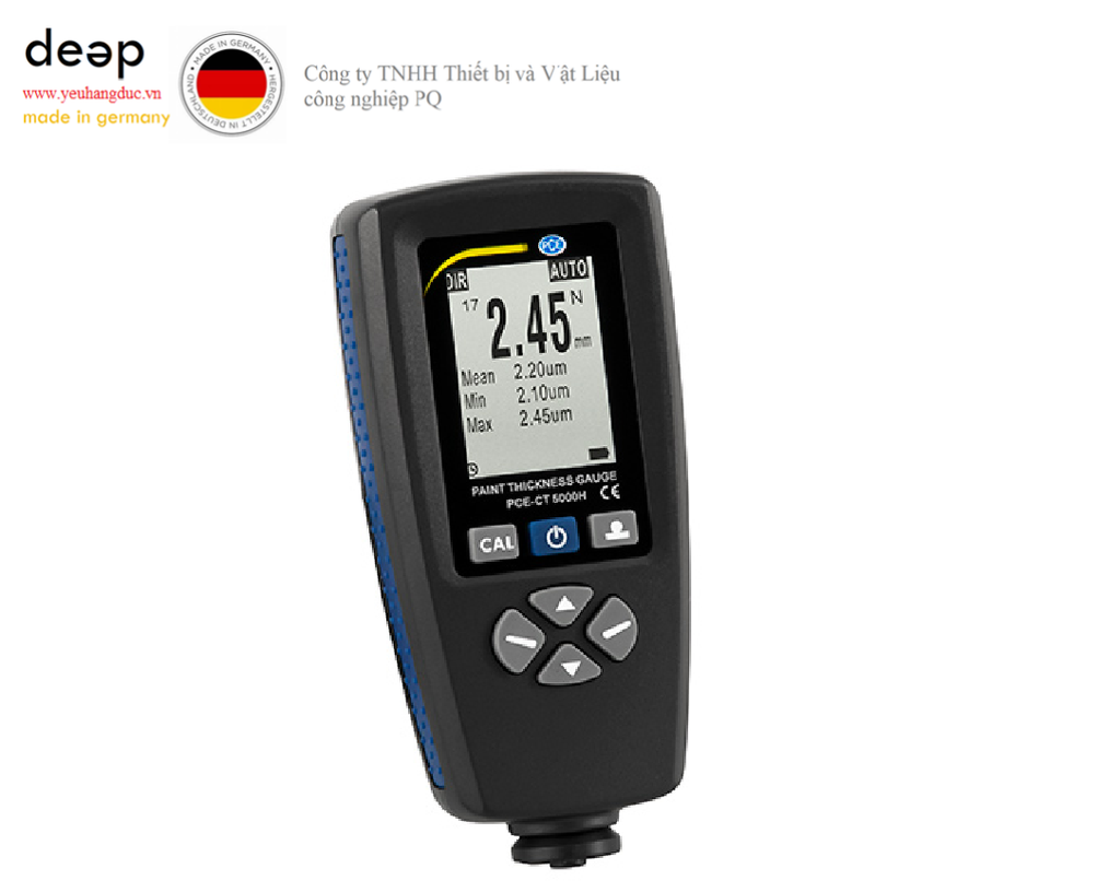 Máy đo độ dày lớp phủ PCE CT 5000H (0~5000 μm ) DEEP52 https://yeuhangduc.vn/