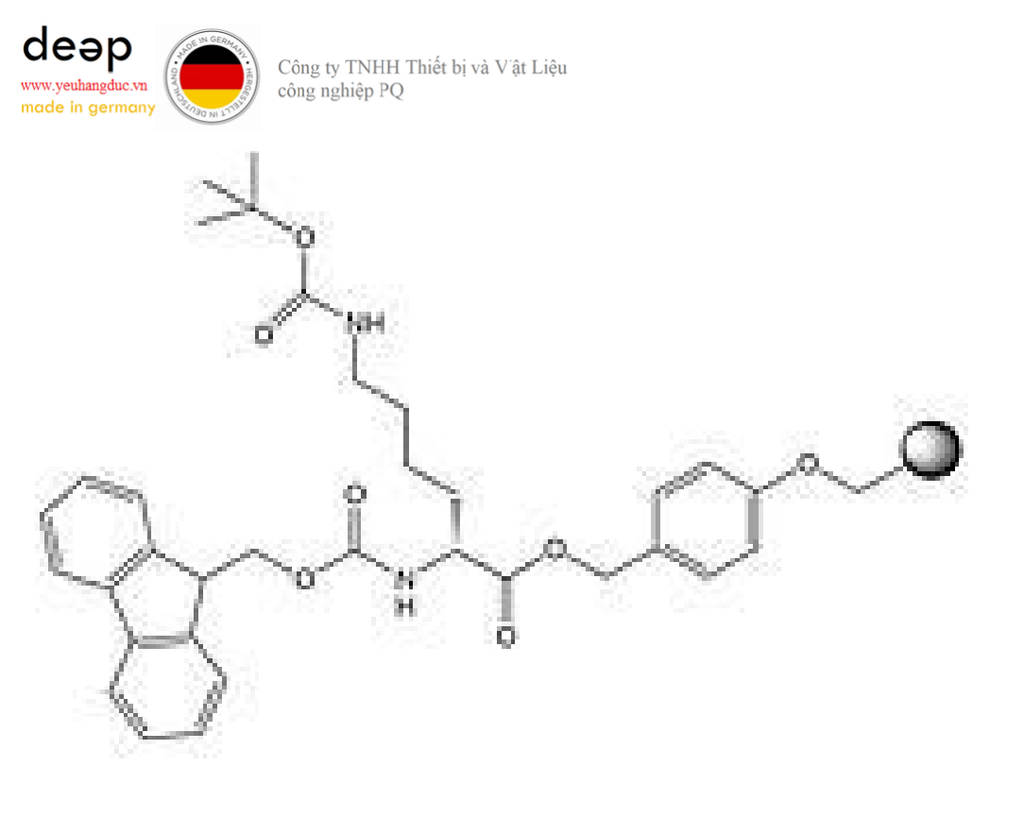 Hóa chất Fmoc-D-Lys(Boc)-Wang resin (100-200 mesh) Merck 8561530005 (Chai thủy tinh 5g) DEEP52 https://yeuhangduc.vn/