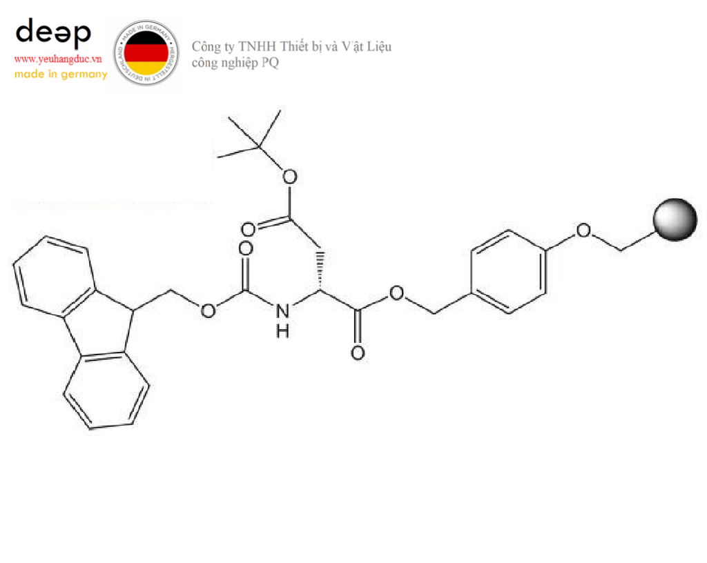 Hóa chất Fmoc-D-Asp(OtBu)-Wang resin (100-200 mesh) Merck 8561590005 (Chai nhựa 5g) DEEP52 https://yeuhangduc.vn/