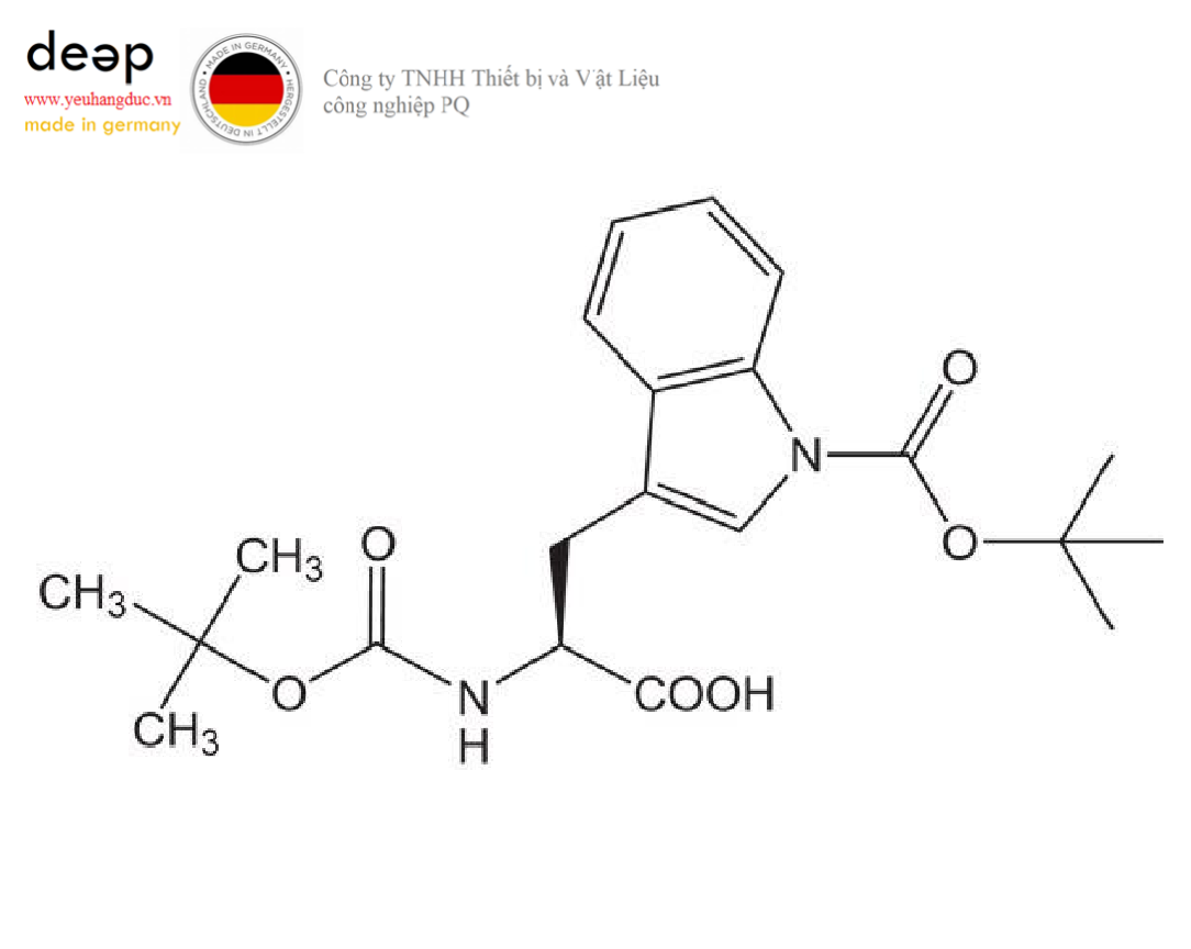 Hóa chất Boc-Trp(Boc)-OH Merck 8530780025 (C₂₁H₂₈N₂O₆; Chai nhựa 25 g) DEEP52 https://yeuhangduc.vn/