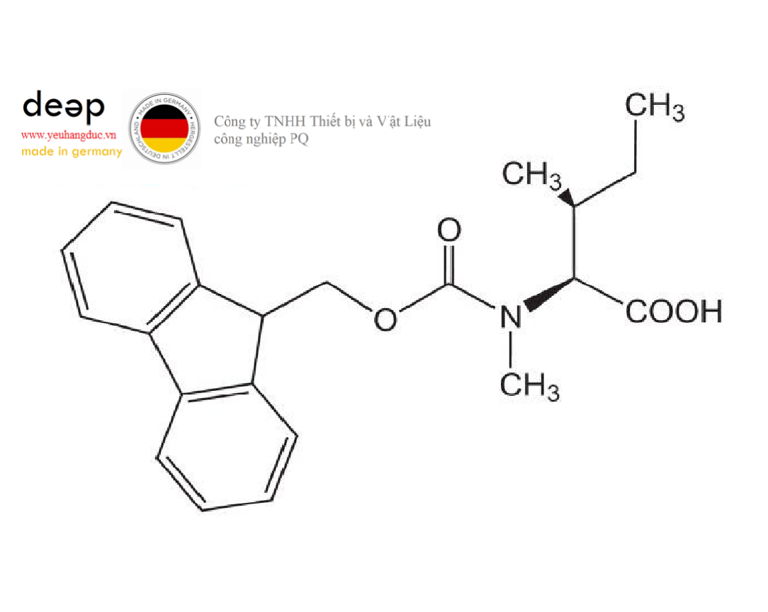 Hóa chất Fmoc-N-Me-Ile-OH Merck 8522310005 (C₂₂H₂₅NO₄; Chai nhựa 5 g) DEEP52 https://yeuhangduc.vn/