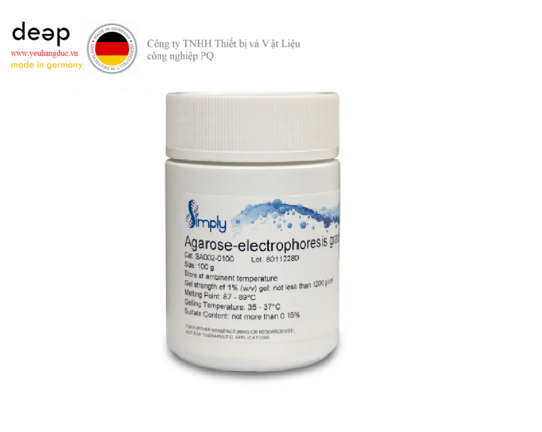 Hóa chất Agarose (medium electroendoosmosis) cho điện di truyền Merck 1168010250 (Chai thủy tinh 250 g) DEEP52 https://yeuhangduc.vn/