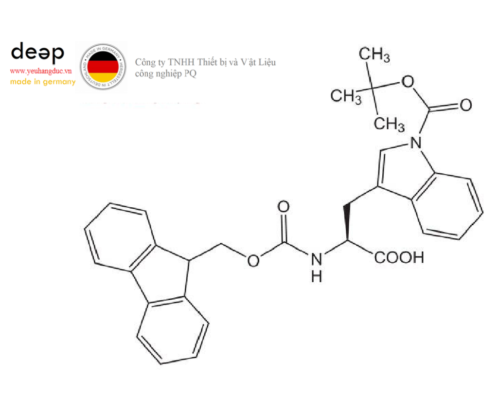 Hóa chất Fmoc-Trp(Boc)-OH Merck 8520500100 (C₃₁H₃₀N₂O₆, Chai nhựa 100g) DEEP52 https://yeuhangduc.vn/