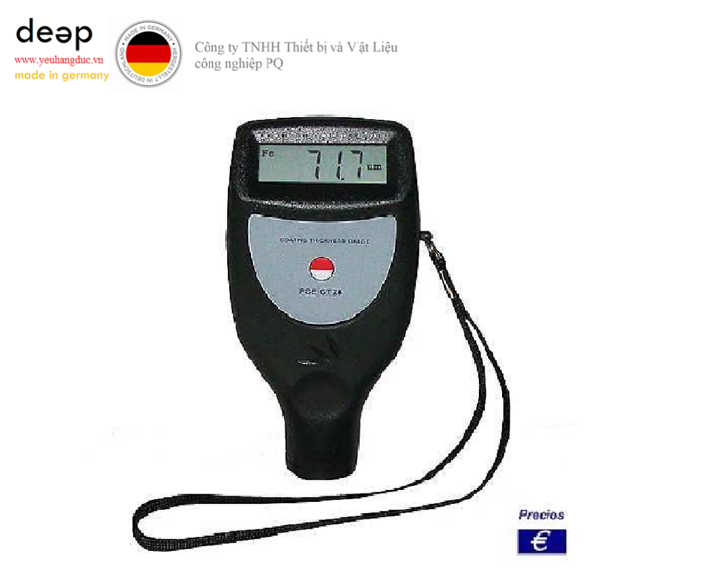 Máy đo độ dày lớp phủ PCE CT 28 (0 ~ 1250µm) DEEP52 https://yeuhangduc.vn/