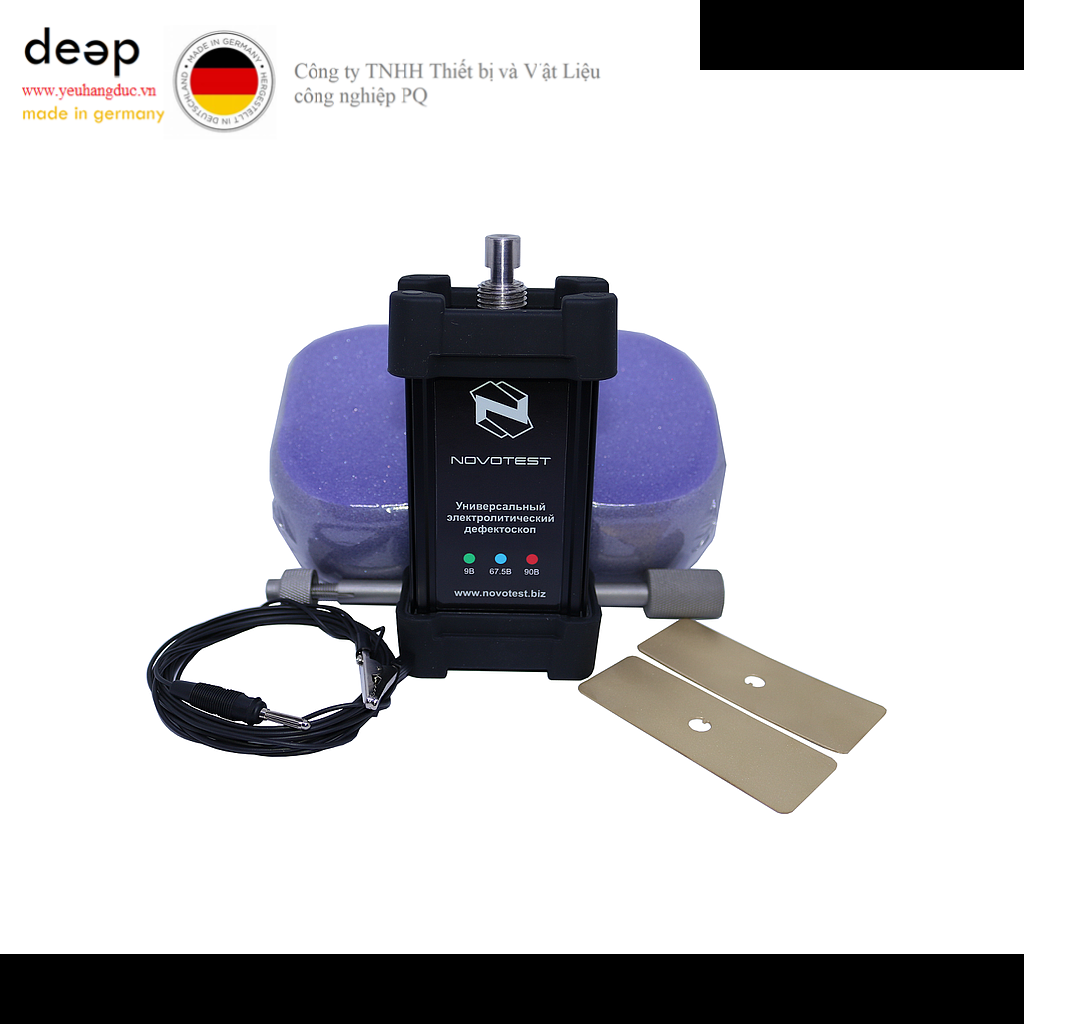 Thiết bị dò lỗ khí lớp phủ NOVOTEST ED-3D (0-500microns) DEEP52 https://yeuhangduc.vn/