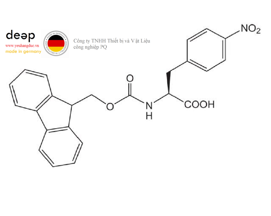 Hóa chất Fmoc-Phe(4-NO₂)-OH Merck 8520290025 (C₂₄H₂₀N₂O₆, Chai nhựa 25g) DEEP52 https://yeuhangduc.vn/