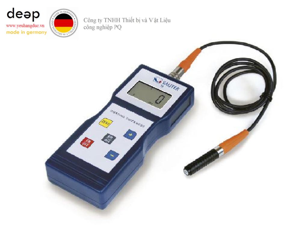 Máy đo độ dày lớp phủ SAUTER TB 1000-0.1FN (1mm, từ tính và không từ tính) DEEP52 https://yeuhangduc.vn/