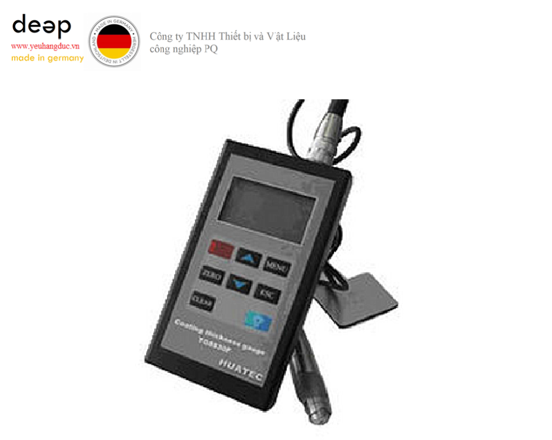 Máy đo độ dày lớp phủ từ tính HUATEC TG8831FN ( 0.1 um, 0~10000um tùy đầu dò) DEEP52 https://yeuhangduc.vn/