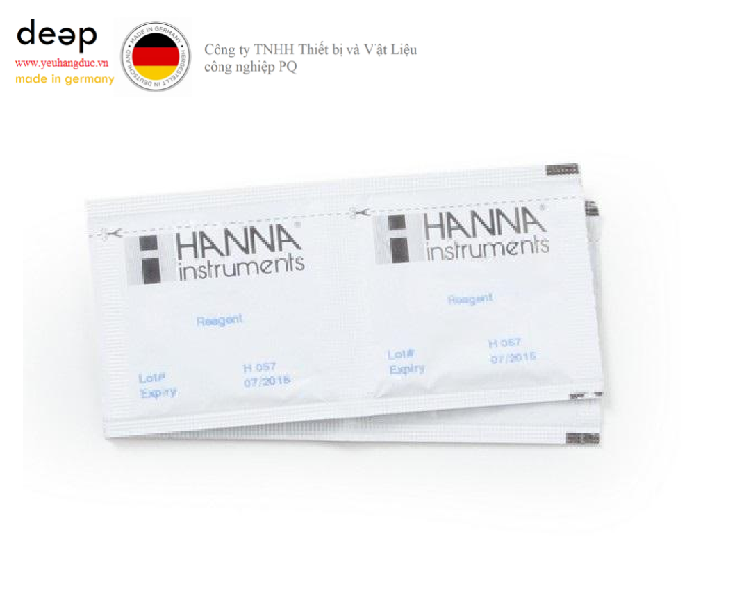 Thuốc Thử Sắt Thang Thấp HANNA HI93746-01 (0.00-1.60 mg/L) DEEP52 https://yeuhangduc.vn/