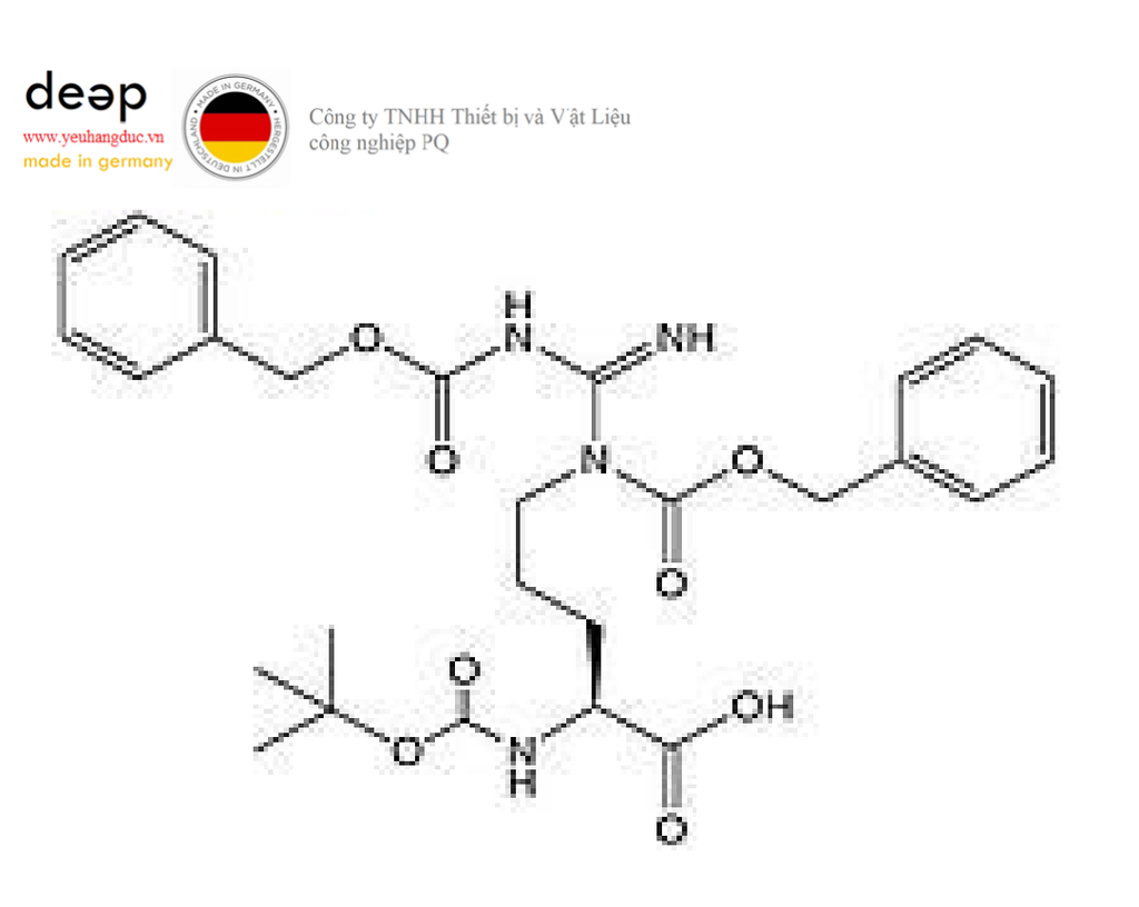 Hóa chất Boc-Arg(di-Z)-OH Merck 8530360025 (C₂₇H₃₄N₄O₈; Chai nhựa 25 g) DEEP52 https://yeuhangduc.vn/