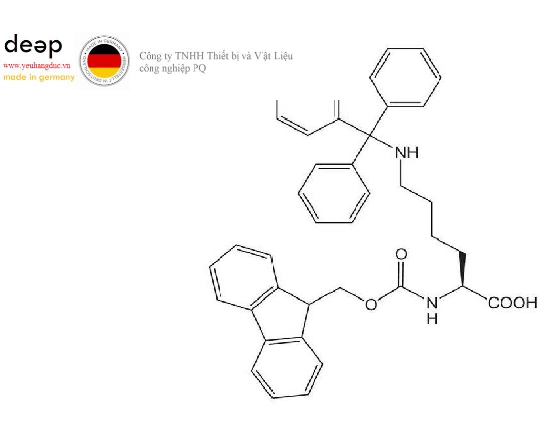 Hóa chất Fmoc-Lys(Mtt)-OH Merck 8520650025 (C₄₁H₄₀N₂O₄, Chai Nhựa 25g) DEEP52 https://yeuhangduc.vn/