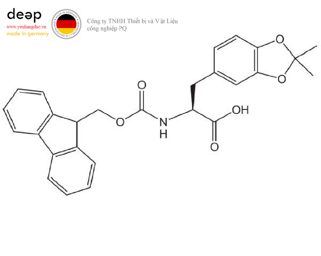Hóa chất Fmoc-DOPA(acetonide)-OH Merck 8520930001 (C₂₇H₂₅NO₆; Chai thủy tinh 1 g) DEEP52 https://yeuhangduc.vn/