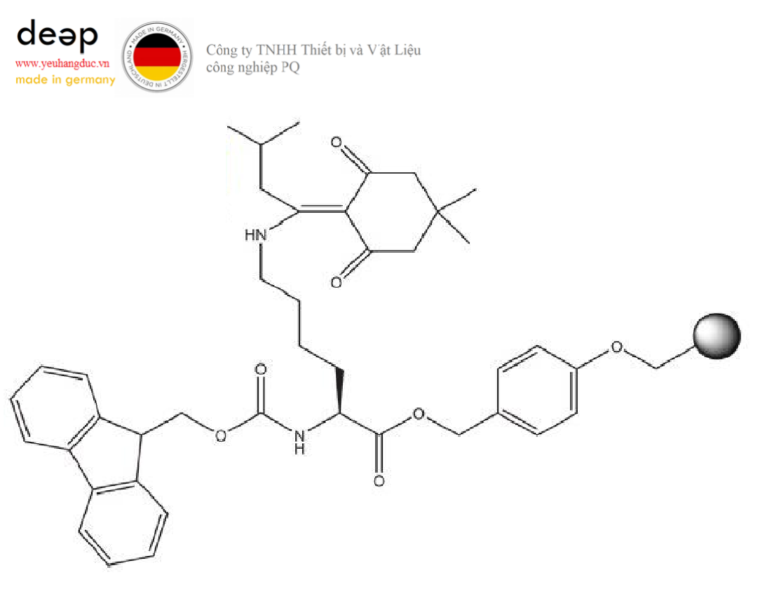 Hóa chất Fmoc-Lys(ivDde)-Wang resin (100-200 mesh) Merck 8561860005 (Chai thủy tinh 5g) DEEP52 https://yeuhangduc.vn/