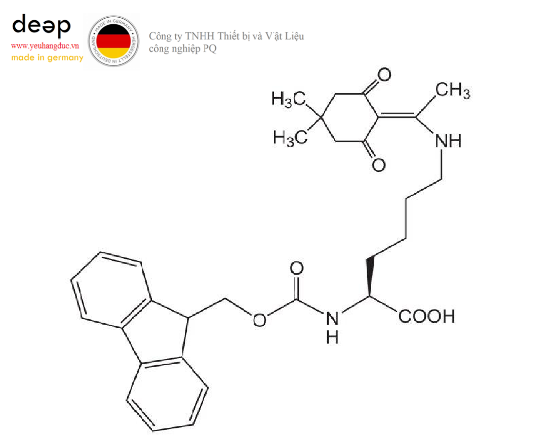 Hóa chất Fmoc-Lys(Dde)-OH Merck 8520570005 (C₃₁H₃₆N₂O₆, Chai thủy tinh 5g) DEEP52 https://yeuhangduc.vn/