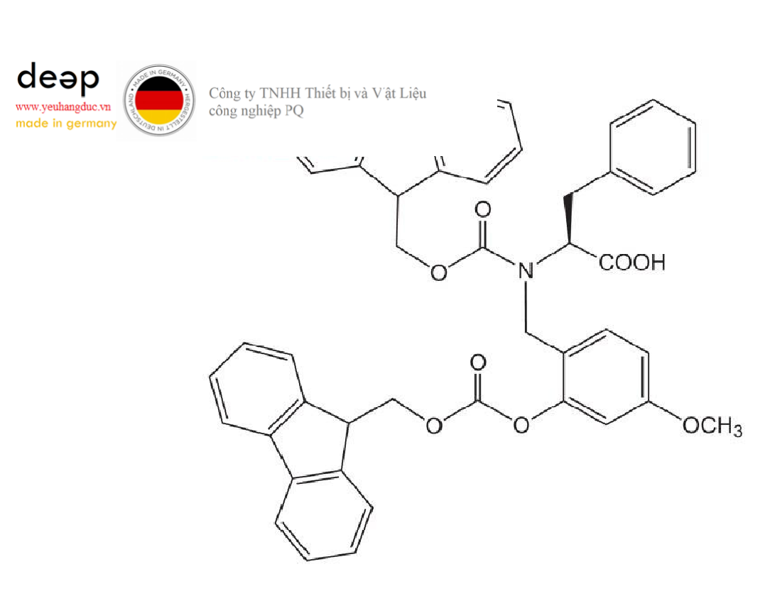 Hóa chất Fmoc-(FmocHmb)Phe-OH Merck 8520810005 (C₄₇H₃₉NO₈; Chai nhựa 5 g) DEEP52 https://yeuhangduc.vn/