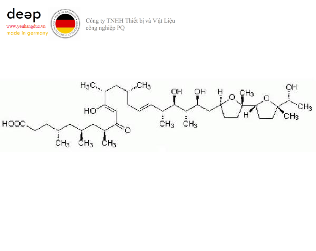Hóa chất Ionomycin, Free Acid, Streptomyces conglobatus in Solution Merck 407951-1MG (C₄₁H₇₂O₉, ống nhựa 1 mg) DEEP52 https://yeuhangduc.vn/