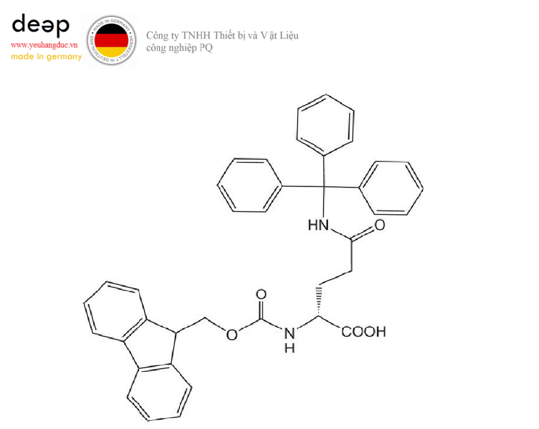 Hóa chất Fmoc-D-Gln(Trt)-OH Merck 8521600025 (C₃₉H₃₄N₂O₅; Chai nhựa 25 g) DEEP52 https://yeuhangduc.vn/
