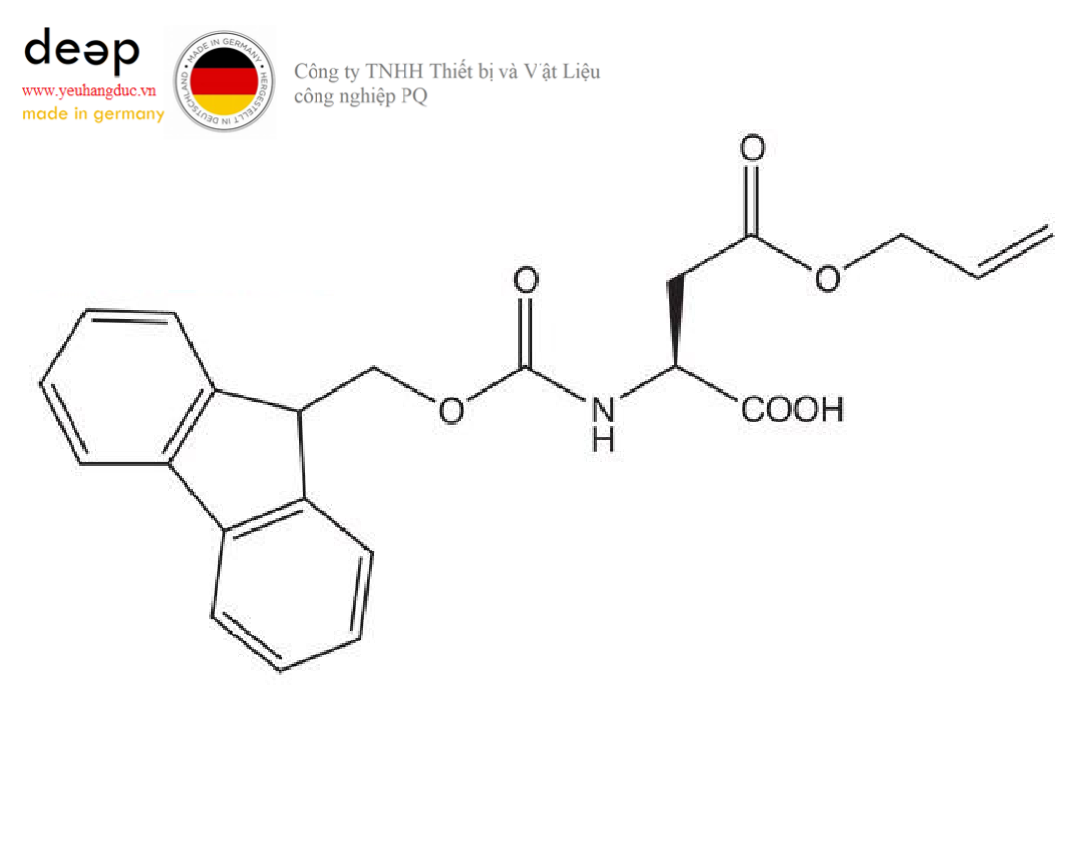 Hóa chất Fmoc-Asp(OAll)-OH Merck 8521220025 (C₂₂H₂₁NO₆; Chai nhựa 25 g) DEEP52 https://yeuhangduc.vn/