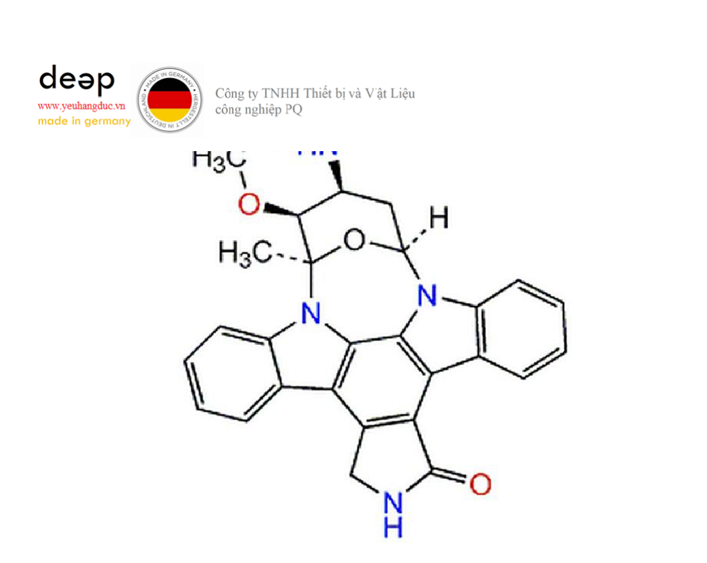 Hóa chất Staurosporine, Streptomyces sp Merck 569397-250UG (C₂₈H₂₆N₄O₃, ống nhựa 250 μg) DEEP52 https://yeuhangduc.vn/