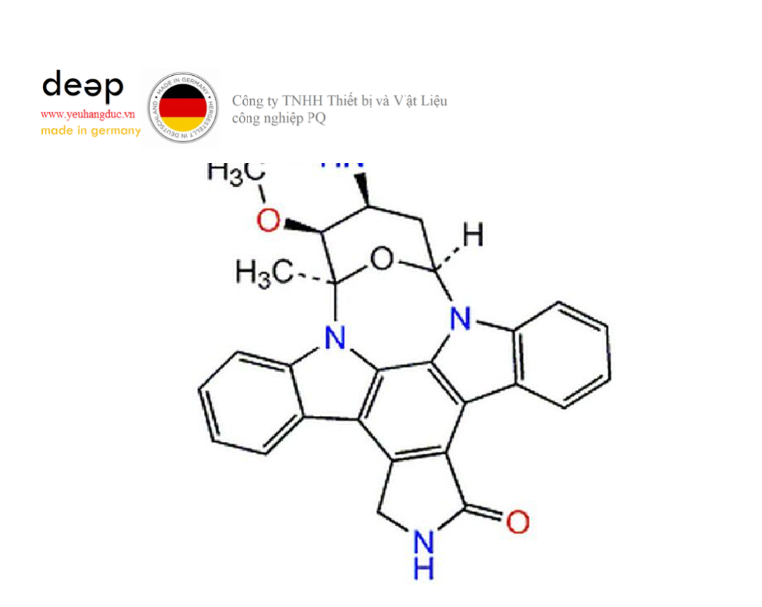 Hóa chất Staurosporine, Streptomyces sp Merck 569397-250UG (C₂₈H₂₆N₄O₃, ống nhựa 250 μg) DEEP52 https://yeuhangduc.vn/
