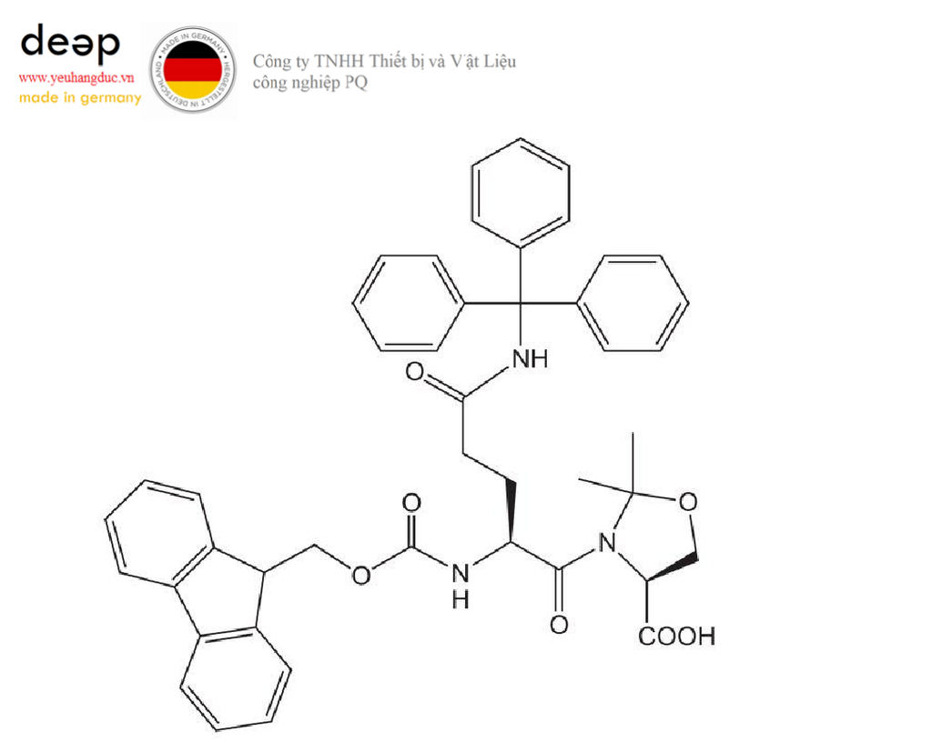 Hóa chất Fmoc-Gln(Trt)-Ser(psiMe,Mepro)-OH Merck 8521900005 (C₄₅H₄₃N₃O₇; Chai thủy tinh 5 g) DEEP52 https://yeuhangduc.vn/