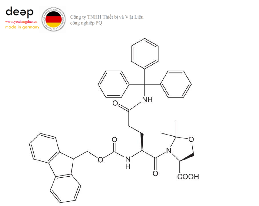 Hóa chất Fmoc-Gln(Trt)-Ser(psiMe,Mepro)-OH Merck 8521900005 (C₄₅H₄₃N₃O₇; Chai thủy tinh 5 g) DEEP52 https://yeuhangduc.vn/