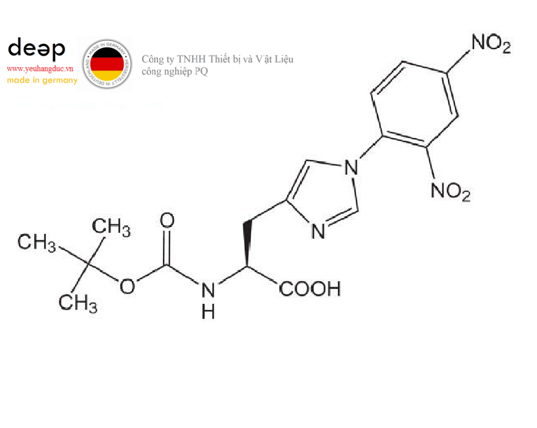 Hóa chất Boc-His(Dnp)-OH isopropanol Merck 8530080100 (C₁₇H₁₉N₅O₈ * C₃H₈O; Chai nhựa 100g) DEEP52 https://yeuhangduc.vn/
