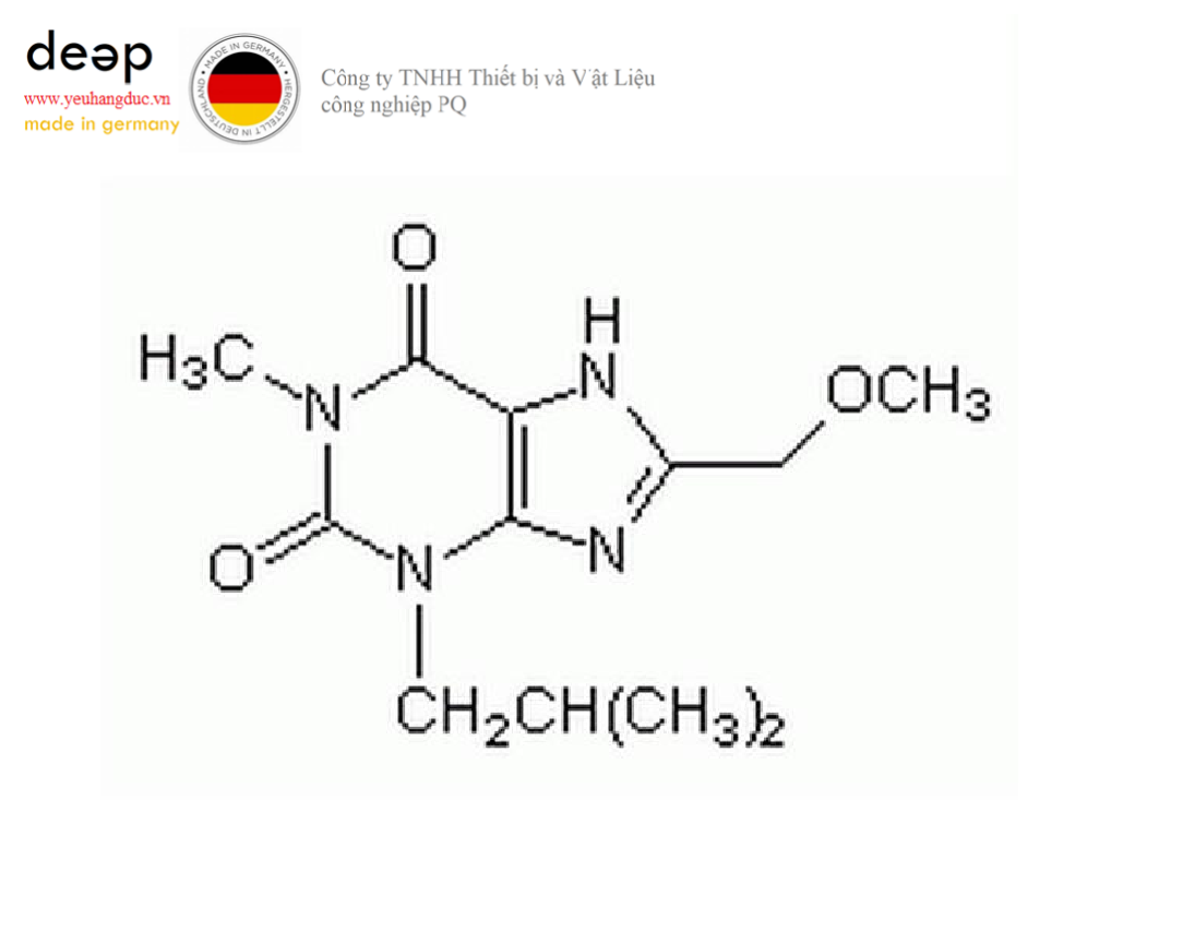 Hóa chất 8-Methoxymethyl-3-isobutyl-1-methylxanthine Merck 454202-10MG (C₁₂H₁₈N₄O₃, ống nhựa 10 mg) DEEP52 https://yeuhangduc.vn/
