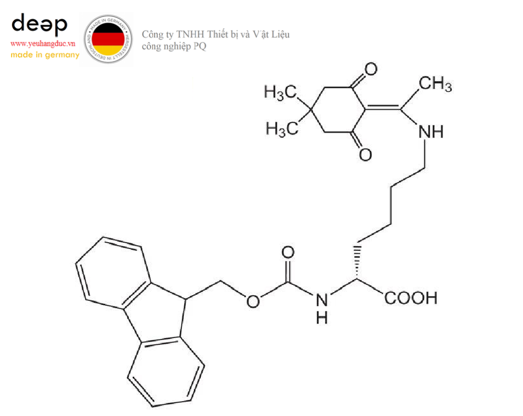 Hóa chất Fmoc-D-Lys(Dde)-OH Merck 8521470005 (C₃₁H₃₆N₂O₆; Chai nhựa 5 g) DEEP52 https://yeuhangduc.vn/
