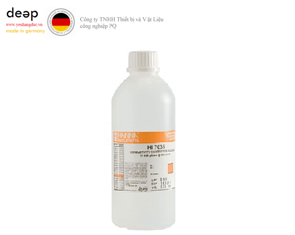 Dung Dịch Hiệu Chuẩn Độ Dẫn EC HANNA Hi7035L DEEP52 https://yeuhangduc.vn/
