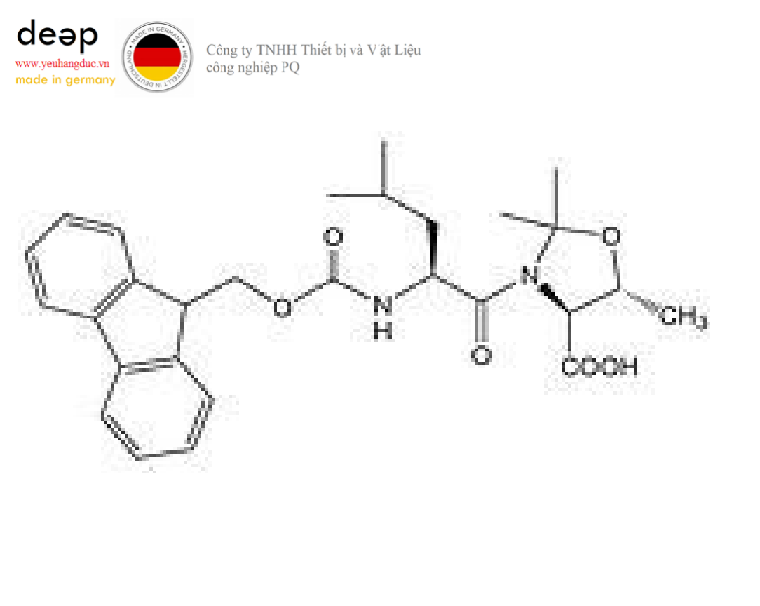 Hóa chất Fmoc-Leu-Thr(psiMe,Mepro)-OH Merck 8521840005 (C₂₈H₃₄N₂O₆; Chai nhựa 5 g) DEEP52 https://yeuhangduc.vn/