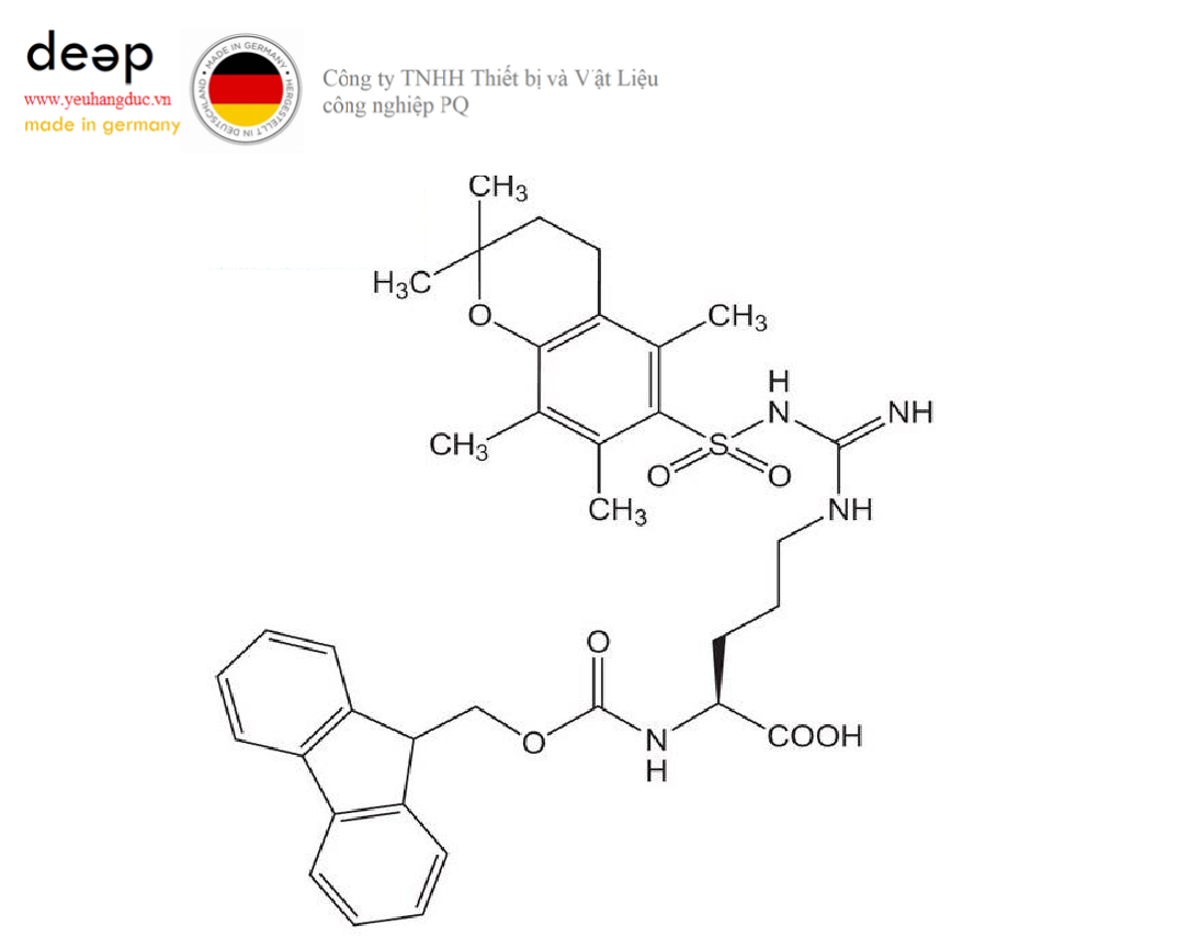 Hóa chất Fmoc-Arg(Pmc)-OH Merck 8520340025 (C₃₅H₄₂N₄O₇S, Chai nhựa 25g) DEEP52 https://yeuhangduc.vn/