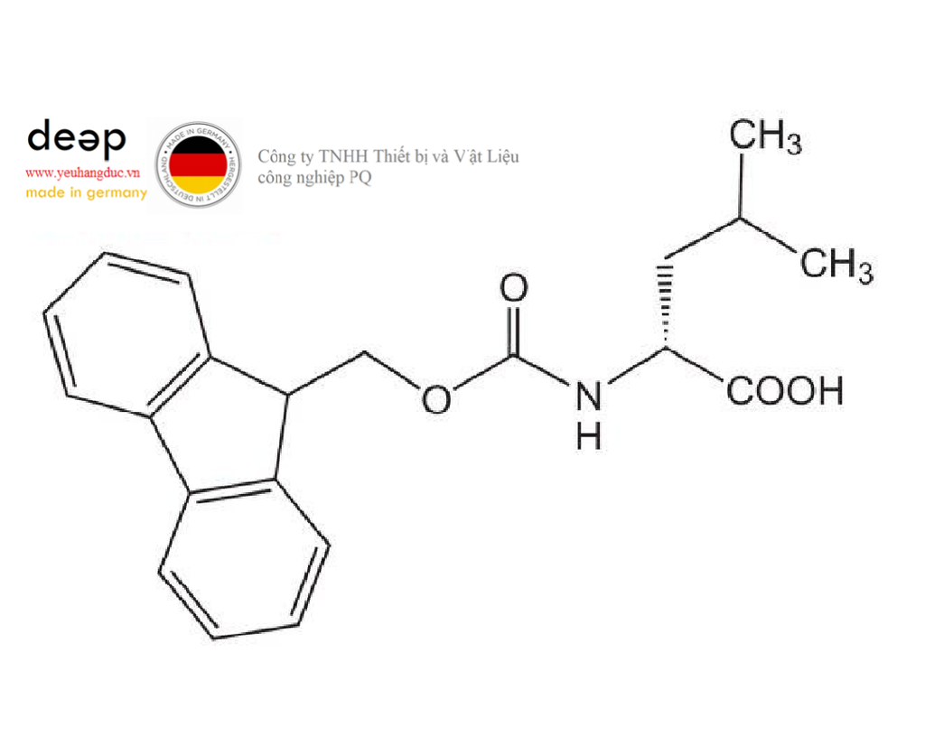 Hóa chất Fmoc-D-Leu-OH Merck 8521450025 (C₂₁H₂₃NO₄; Chai nhựa 25 g) DEEP52 https://yeuhangduc.vn/