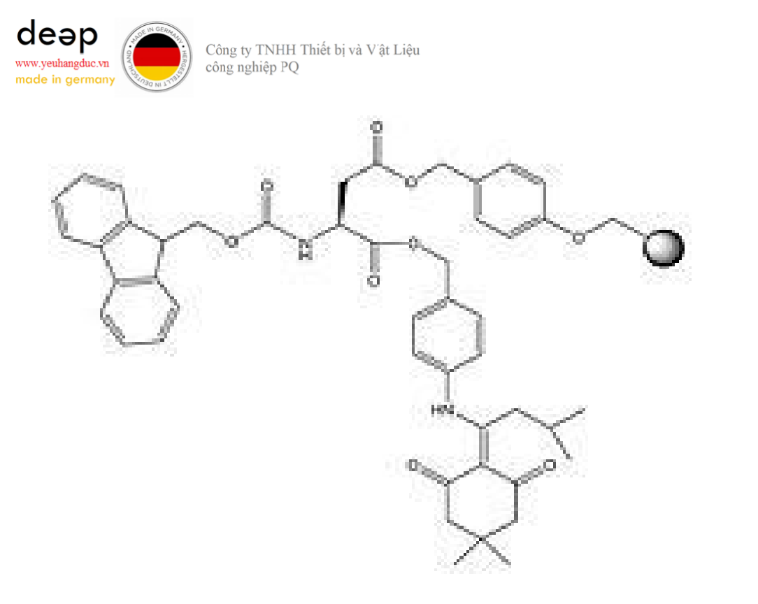 Hóa chất Fmoc-Asp(Wang resin LL)-ODmab (100-200 mesh) Merck 8561230001 (Chai thủy tinh 1g) DEEP52 https://yeuhangduc.vn/