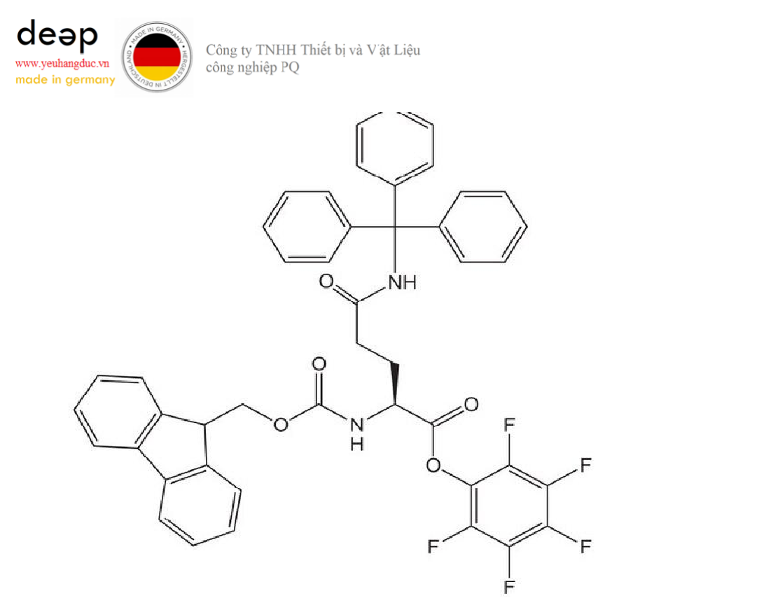 Hóa chất Fmoc-Gln(Trt)-OPfp Merck 8521330005 (C₄₅H₃₃F₅N₂O₅; Chai nhựa 5 g) DEEP52 https://yeuhangduc.vn/
