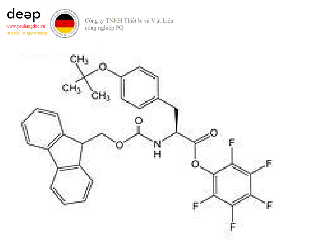 Hóa chất Fmoc-Tyr(tBu)-OPfp Merck 8521300005 (C₃₄H₂₈F₅NO₅; Chai nhựa 5 g) DEEP52 https://yeuhangduc.vn/