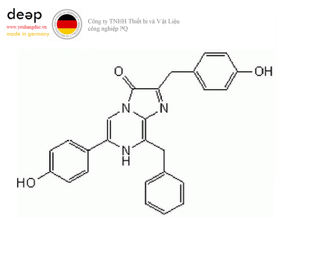 Hóa chất Coelenterazine Merck 233900-250UG (C₂₆H₂₁N₃O₃, ống nhựa 250 μg) DEEP52 https://yeuhangduc.vn/