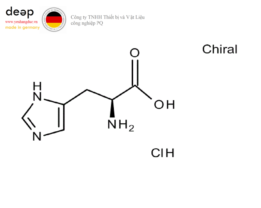 Hóa chất L-Histidine monohydrochloride monohydrate cho hóa sinh Merck 1043500500 (C₆H₁₀ClN₃O₂ * H₂O, Chai nhựa 500g) DEEP52 https://yeuhangduc.vn/