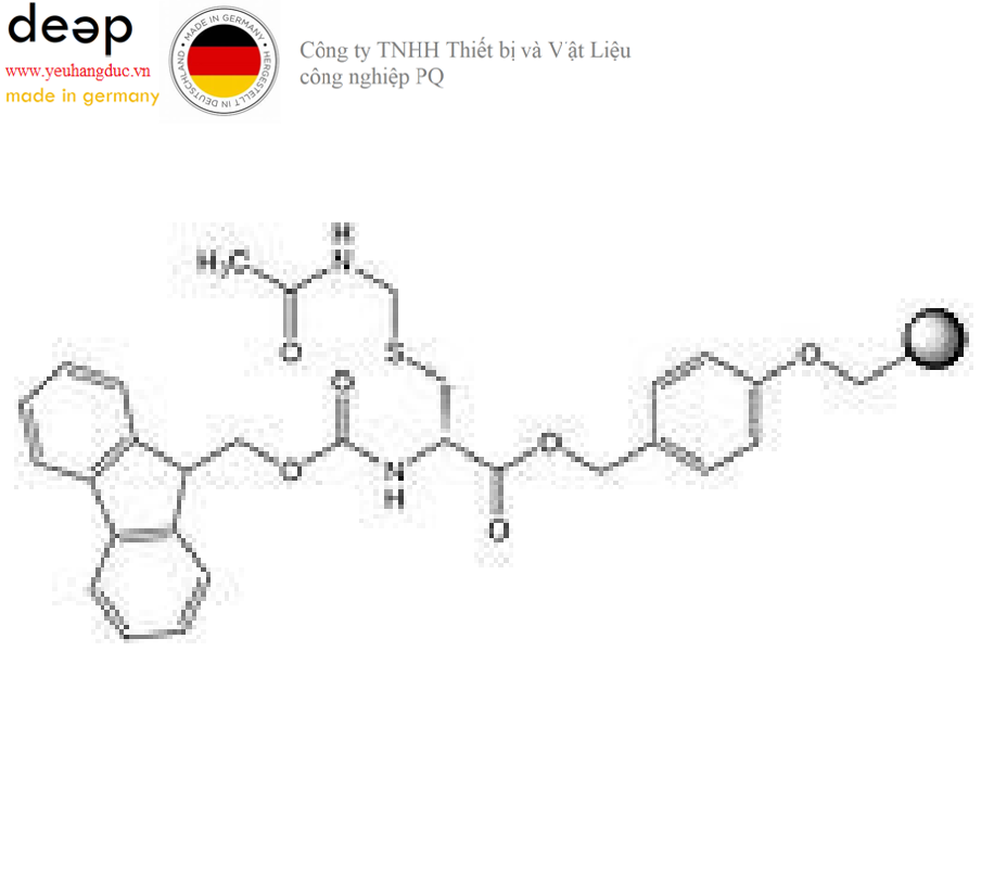 Hóa chất Fmoc-D-Cys(Acm)-Wang resin (100-200 mesh) Merck 8561570001 (Chai thủy tinh 1g) DEEP52 https://yeuhangduc.vn/