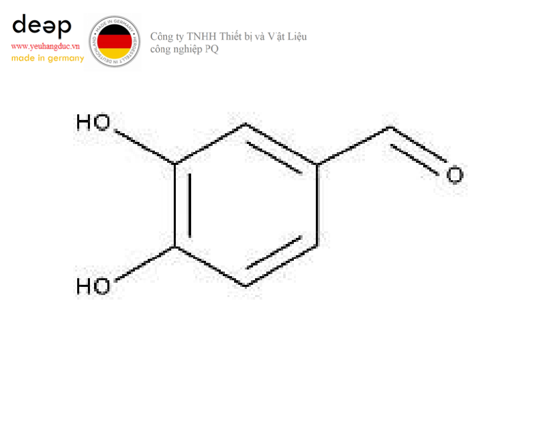 Hóa chất 3,4-Dihydroxybenzaldehyde để tổng hợp Merck 8204750100 (C₇H₆O₃; Chai nhựa 100 g) DEEP52 https://yeuhangduc.vn/