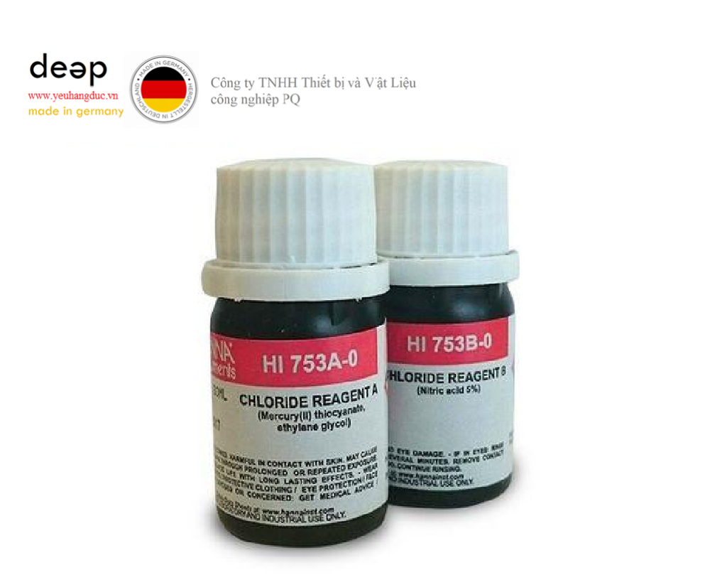 Thuốc Thử Cloride Hanna HI753-25 DEEP52 https://yeuhangduc.vn/