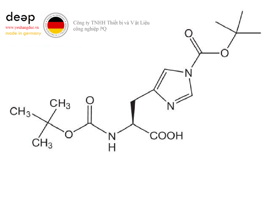 Hóa chất Boc-His(Boc)-OH . DCHA Merck 8530670025 (C₁₆H₂₅N₃O₆*C₁₂H₂₃N; Chai nhựa 25 g) DEEP52 https://yeuhangduc.vn/