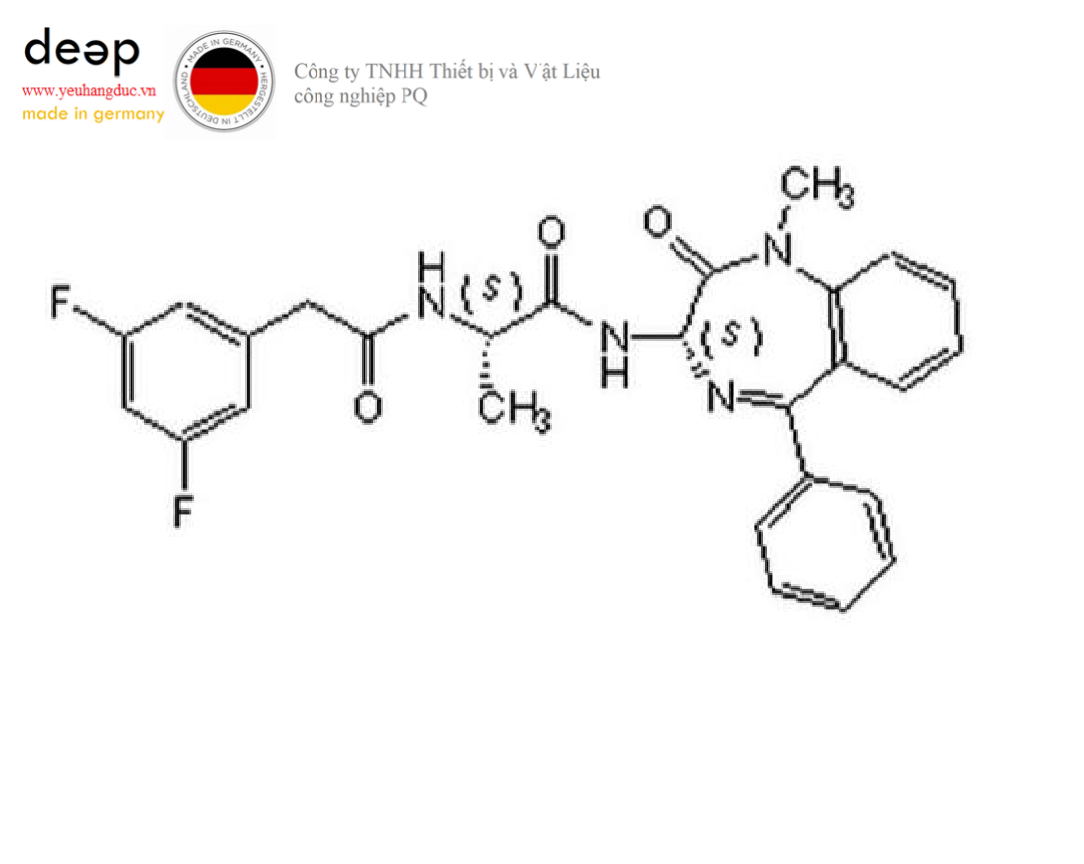 Hóa chất γ-Secretase Inhibitor XXI, Compound E Merck 565790-500UG (C₂₇H₂₄F₂N₄O₃, ống nhựa 500 μg) DEEP52 https://yeuhangduc.vn/
