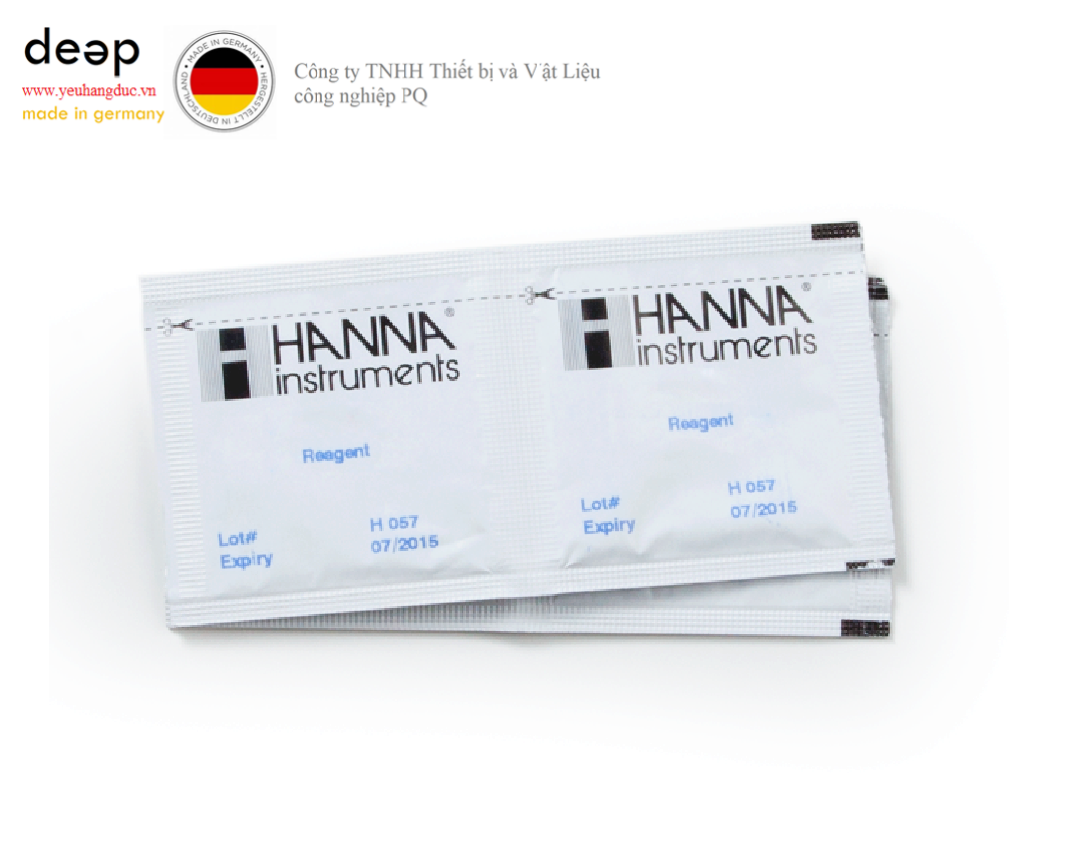 Thuốc thử Clo tổng HANNA HI93711-01 (100 lần thử) DEEP52 https://yeuhangduc.vn/