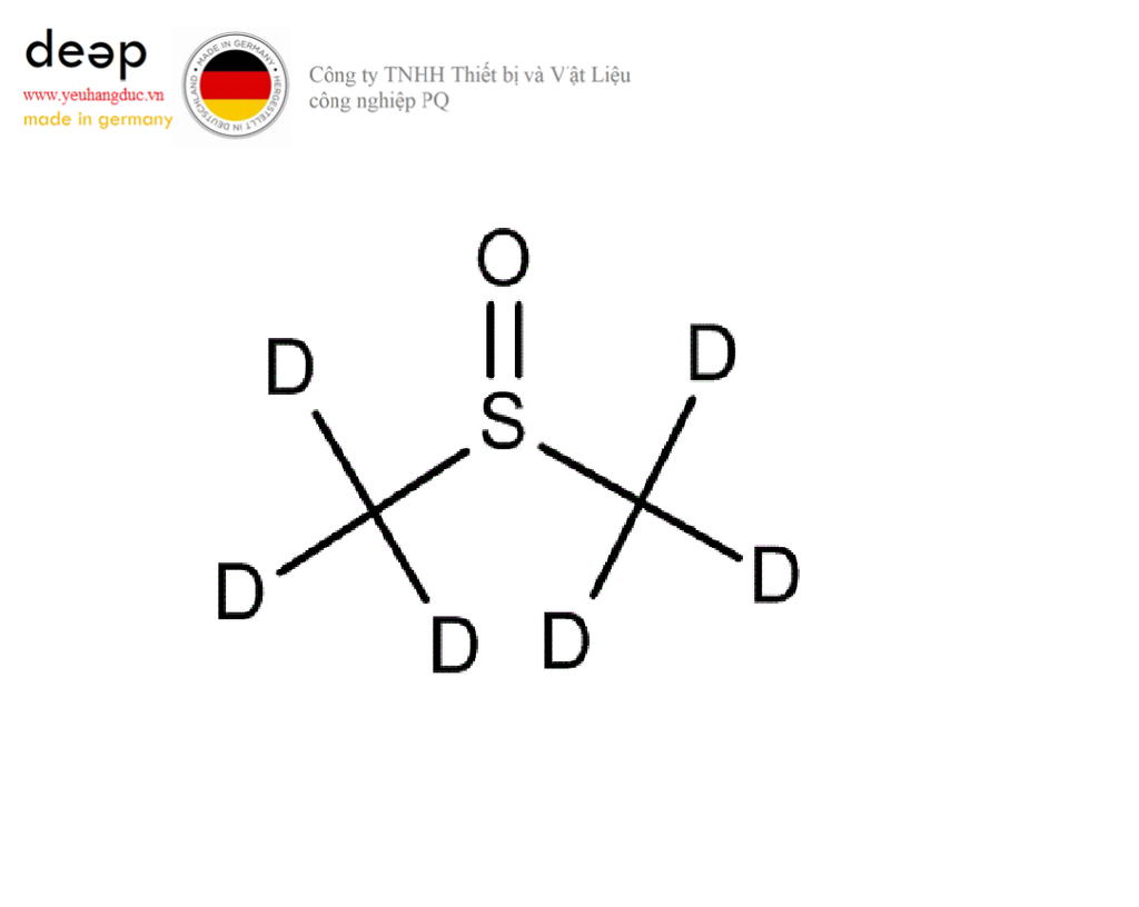 Hóa chất Dimethyl sulfoxide-D6 with TMS Merck 1035870100 (C₂D₆OS, Chai thủy tinh 100ml) DEEP52 https://yeuhangduc.vn/