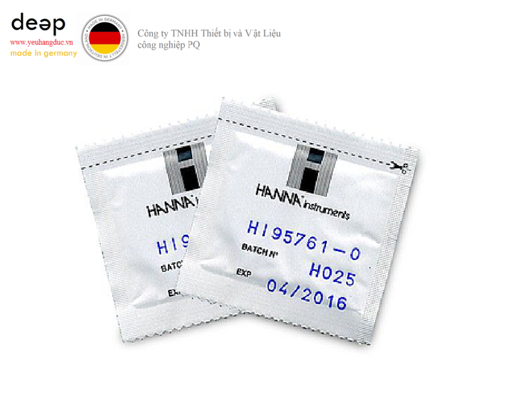 Thuốc thử Clo tổng HANNA HI95761-01 DEEP52 https://yeuhangduc.vn/